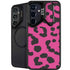 Rosy Leopard Galaxy S25 Kickstand Case